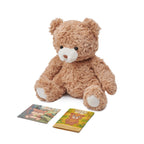 EBLOMA AI Bear interactive play with story cards.